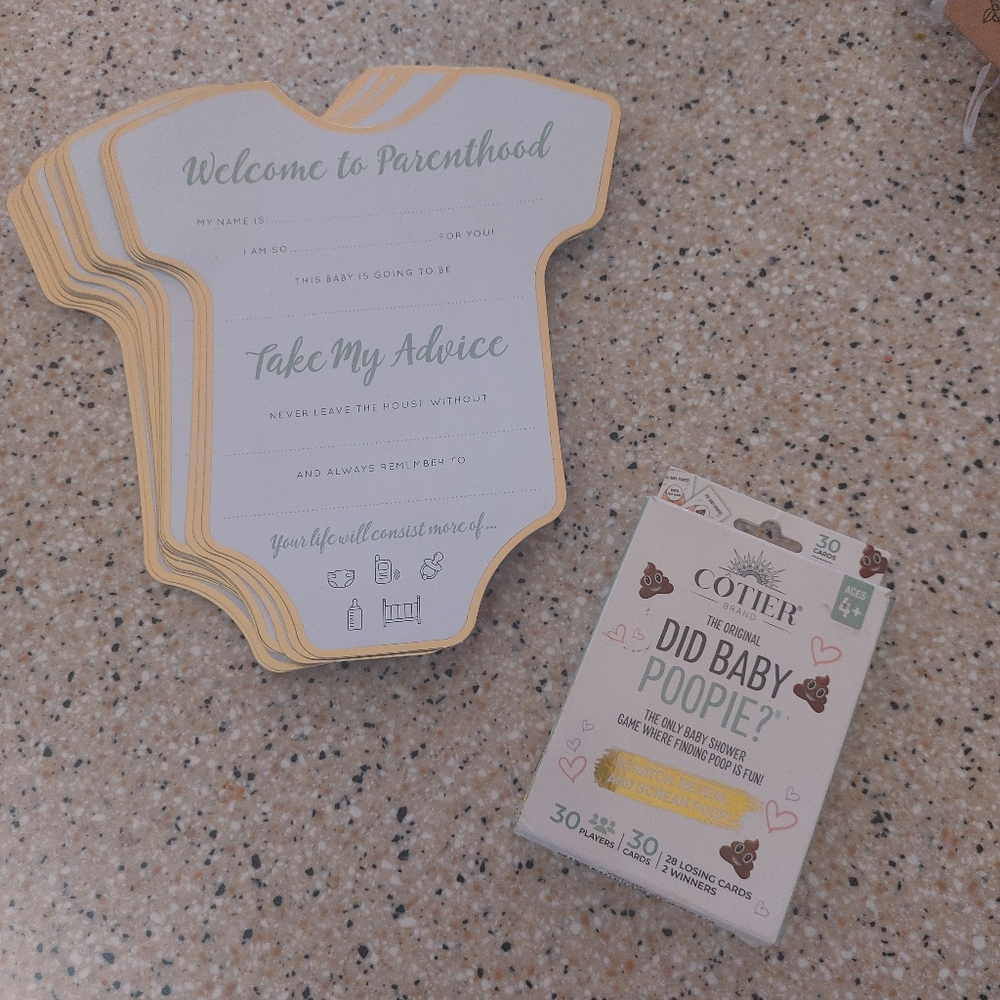 Baby shower games